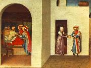 Fra Angelico The Healing of Palladia by Saint Cosmas and Saint Damian USA oil painting artist